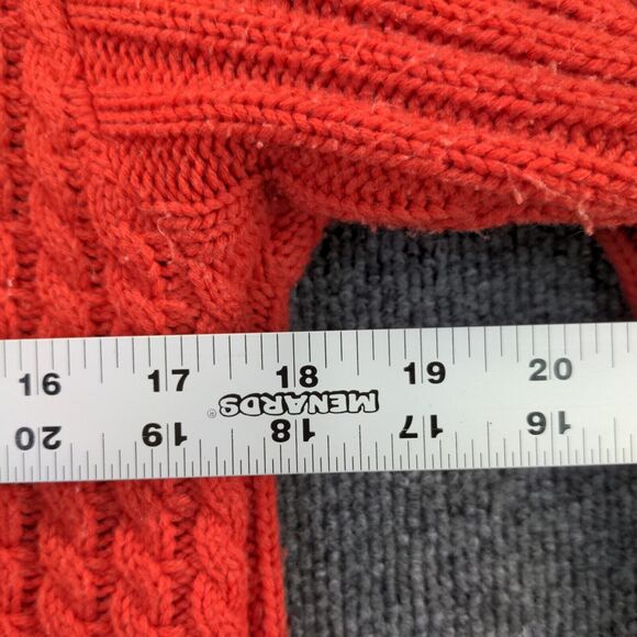 Silvana Cardigan Sweater Womens Large Long Sleeve Pink Button Front Collar - Picture 11 of 11